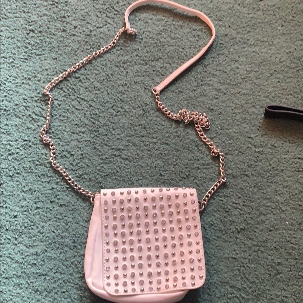 Cross body studded purse